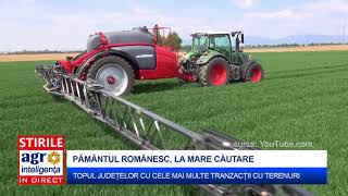 Județele unde se vinde cel mai mult teren agricol