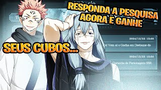 PVP EM TEMPO REAL? MAIS RECURSO? CUBOS? PESQUISA E NOVIDADES Jujutsu Kaisen Phantom Parade