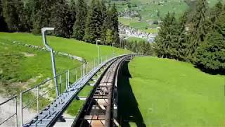 Standseilbahn im Zeitraffer