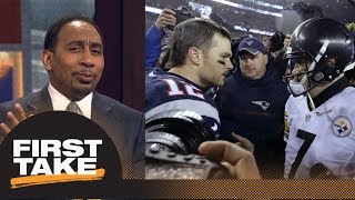 Stephen A. Smith makes bold prediction for Patriots vs. Steelers | First Take | ESPN