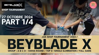 Beyblade X : 3 2 1 goooo...! แฮร๋  ShopTournament Jua Chiangmai /27.OCT.2024 part 1/4