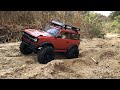 tamiya cc 02 bronco 2021 にウエイトを装着してリアルな実車の走りの動画を撮ってみた。（セッティングは概要欄参照）