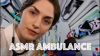 ASMR Ambulance | Chest Pain (medical/doctor roleplay)