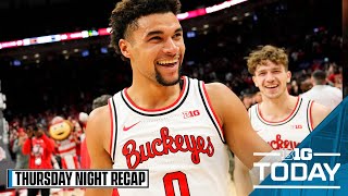 Ohio State's Tanner Holden Talks Buzzer-Beater; Predicting B1G Player of the Year \u0026 Tourney Teams