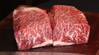 cut a Wagyu M5+ Denver steak by Rangers Valley冬季日式烧肉必备，一口爆汁的牛小排平替