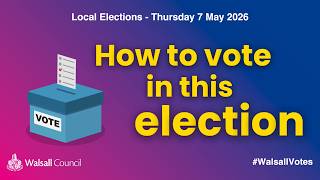 2026 Local Elections | How To Vote In This Election (British Sign Language - BSL)
