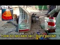 repair to cost broken tail light cover |how much is a replacement tail light