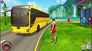 3d Bus Simulator with funny voice over #busgame#kidsvideo