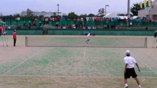 第16回　全日本シングルスソフトテニス選手権大会　男子4回戦 2-2