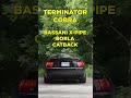 terminator cobra exhaust magnaflow vs borla