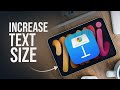 How to Increase Text Size in Keynote iPad (tutorial)