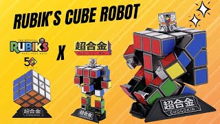 Bandai X Rubik's Cube Robot Chogokin – Celebrating 50 Years! Unboxing