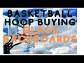 Basketball Hoop Buying I Acrylic vs Tempered Glass I #shorts