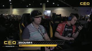 CEO 2019 SoulCaliburVI Top 8 - PG SHEN CHAN vs FYRE