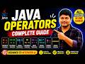 Learn All Java Operators in One Video  | Complete Java Operators Guide (Beginner to Interview Ready)