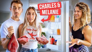 CHARLES \u0026 MÉLANIE BALANCENT LEUR FRIGO ! (du foie et du pâté au petit déjeuner...)