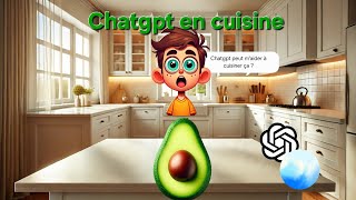 Je teste CahtGPT en mode vocal : Préparer un avocat en cuisine, c'est bluffant !