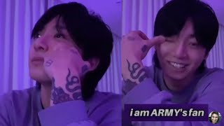 BTS Jungkook Emotional Weverse Live Says "I am ARMYs Fan"