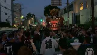 下連雀八幡大神社例大祭　一ノ宮　三鷹睦　宮入り道中　⑤  2023/09/10