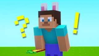 Minecraft but I'm a Rabbit #shorts