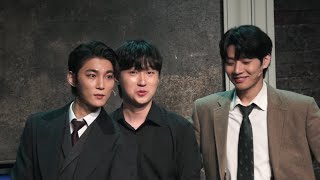 20241201 쓰릴미 막공 무대인사 반정모,박상혁,김동빈