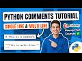 3 Python Comments Tutorial | Single Line & Multi Line Comments in Python | Udemy Paid Courses ✅