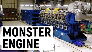 How The World's Largest Cruise Ship Engine Is Made | Monster Machines