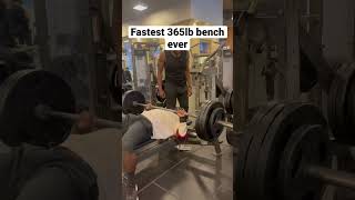 The fastest a 365lb PR ever moved