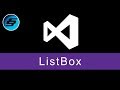 ListBox - Visual Basic Programming (VB.NET & VBScript)