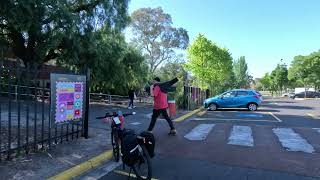 4K 50.4 Km Mountain Bike Ride To Newmarket Plaza in Melbourne, Victoria, Australia.