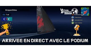 Vendée Globe virtuel 2024 - Arrivée en live avec le podium !