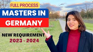 New Requirement to study Masters in GermanyI Study in Germany I Step by Step process