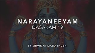 Narayaneeyam Dasakam 19 with Sanskrit \u0026 English text and meaning in English