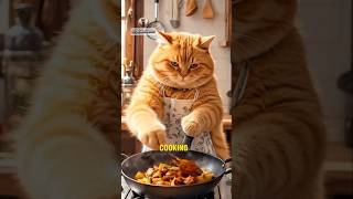 let's start practicing #cat #ai #story #catlovers #cute #funny #stories #cooking #chicken