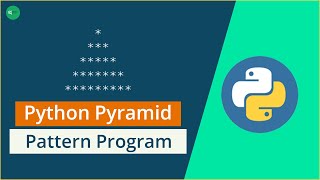 Pyramid Star Pattern Python Pattern Program tutorial in Bangla | Python Bangla Tutorial