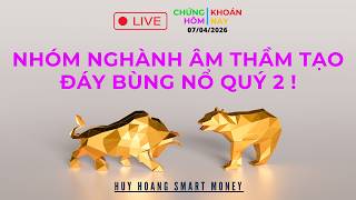 Chứng khoán Hôm Nay | Nhận định thị trường: Nhóm Nghành Âm Thầm Tạo Đáy Bùng Nổ Quý 2 !