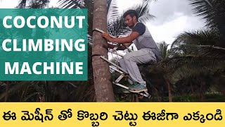 How to Make a Coconut Tree Climbing Machine