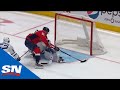 Evgeny Kuznetsov Streaks By Maple Leafs Then Beats Michael Hutchinson