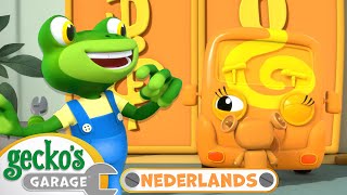 Regenboogverstoppertje🙈 | Gecko's Garage Nederlands | Vrachtwagen Cartoons Voor Kinderen