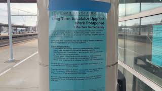Escalators at Hamilton NJ Transit will be OUT OF SERVICE until January 2027 at the earliest