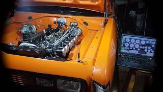 265 Hemi Charger - Jenvey Triple ITBs and Megasquirt Startup