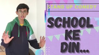 School Ke Din | Stand-up Comedy | Indian education system | #standup_comedy |#abhishek_upmanyu .