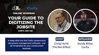Construction Document Management - The Net Effect & Corfix Webinar