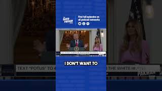 Trump goes off-script with strange 2020 election rant #shorts