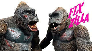 FIXZILLA: NECA KONG HEAD SWAPS!