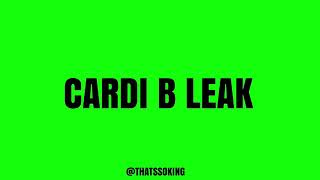 Cardi B Leak 2