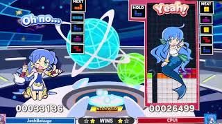 Rulue Vs. Serilly (Puyo Puyo Tetris 2 Gameplay)