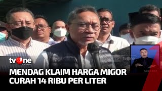 Mendag Klaim Harga MiGor Mulai Terkendali | Kabar Pagi tvOne