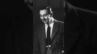 Walt Disney Voicing Mickey Mouse in 1940 - RARE ! #shorts