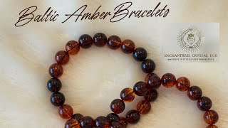 Baltic Amber Bracelets 🤍